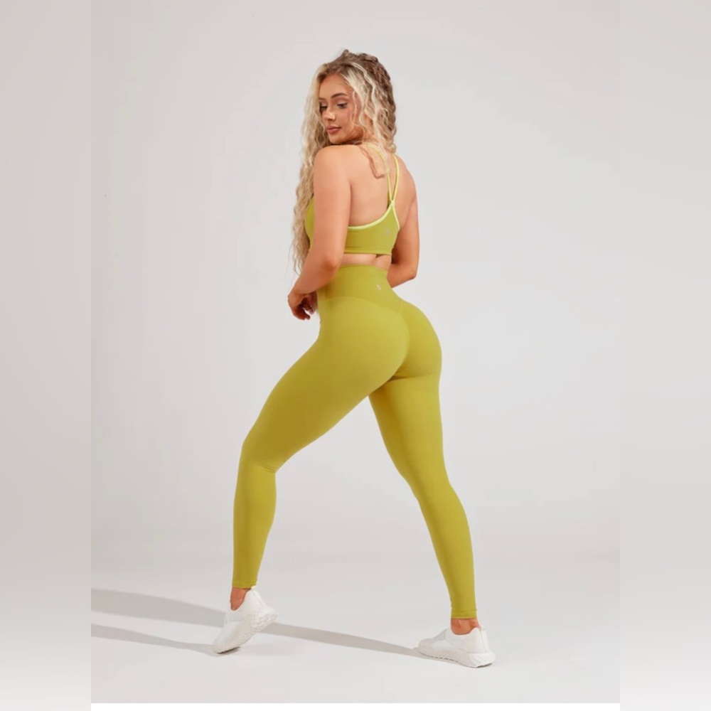 Buff bunny Rosa legging in groove green